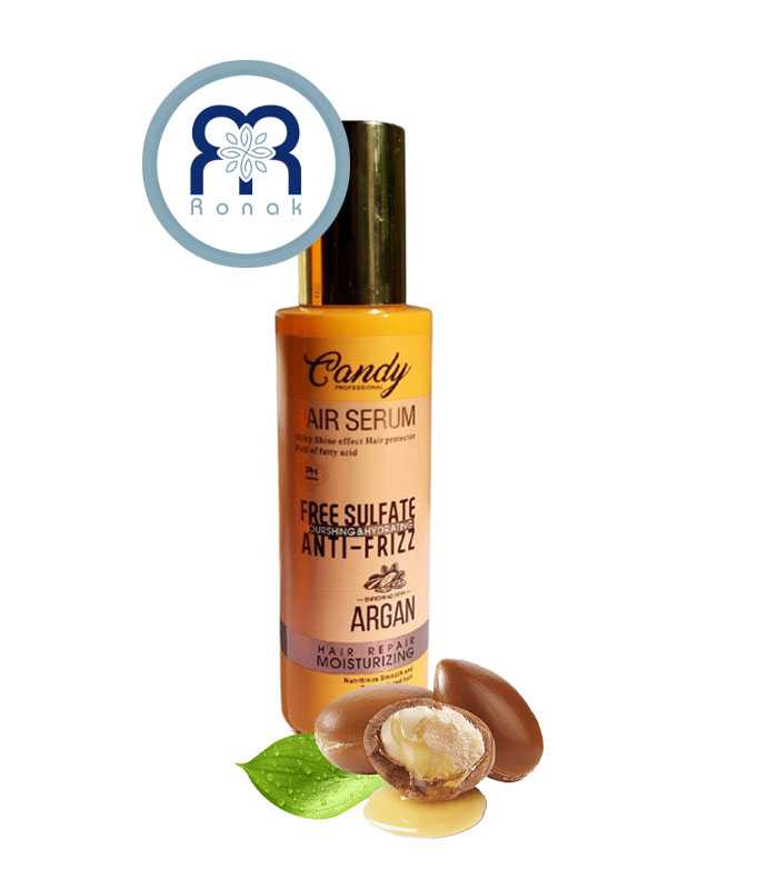 سرم مو بدون سولفات Candy Beauty مدل آرگان حجم 100 میل