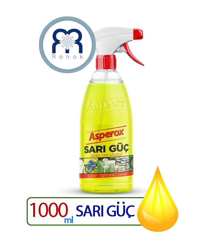 اسپری پاک کننده سطوح Asperox مدل SARI GUC حجم 1000میل