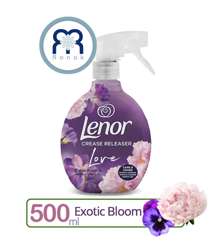 اسپری اتوی فوری لباس لنور مدل Exotic Bloom حجم 500 میل (کپی)