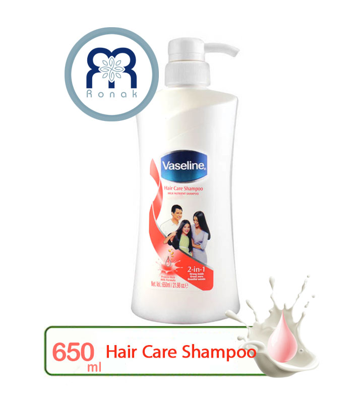 شامپو 2 در 1 وازلین Vaseline مدل Hair Care Shampoo حجم 650 میل